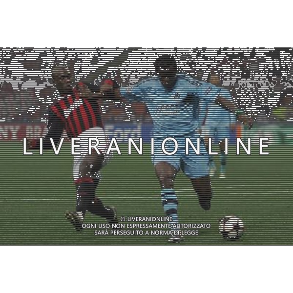 AC Milan - Olympique Marsiglia Champions League 2009/2010 Gruppo C MD5 Milano - 25.11.2009 Nella Foto: clarence seedorf e taiwo ©Luzzani-Ag. Aldo Liverani