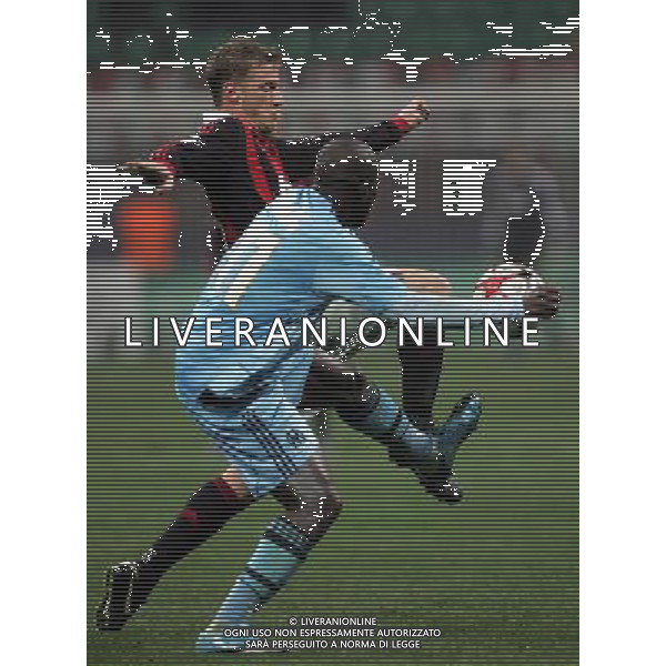 AC Milan - Olympique Marsiglia Champions League 2009/2010 Gruppo C MD5 Milano - 25.11.2009 Nella Foto: ignazio abate e niang ©Luzzani-Ag. Aldo Liverani