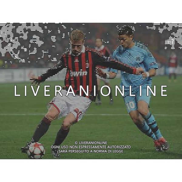 AC Milan - Olympique Marsiglia Champions League 2009/2010 Gruppo C MD5 Milano - 25.11.2009 Nella Foto: IGNAZIO ABATE-BEN ARFA /Ph.Vitez-Ag. Aldo Liverani