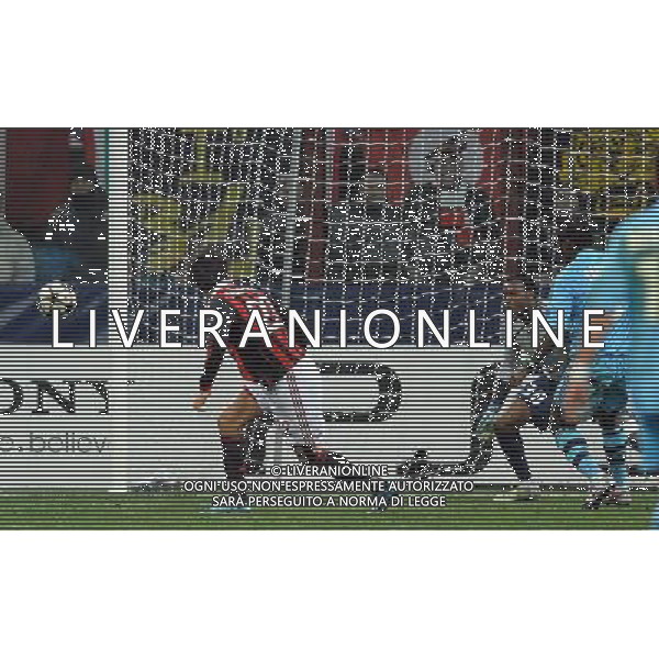 AC Milan - Olympique Marsiglia Champions League 2009/2010 Gruppo C MD5 Milano - 25.11.2009 Nella Foto: COLPO DI TESTA FUORI DI MARCO BORRIELLO /Ph.Vitez-Ag. Aldo Liverani