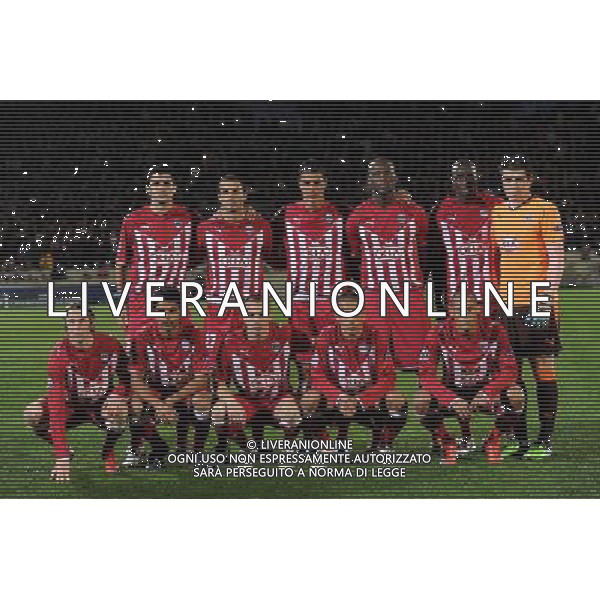 25-11-2009 Bordeaux (Francia) Sport-Calcio Bordeaux Juventus Champions League 2009/2010 Nella foto: la formazione del bordeaux ag aldol iverani