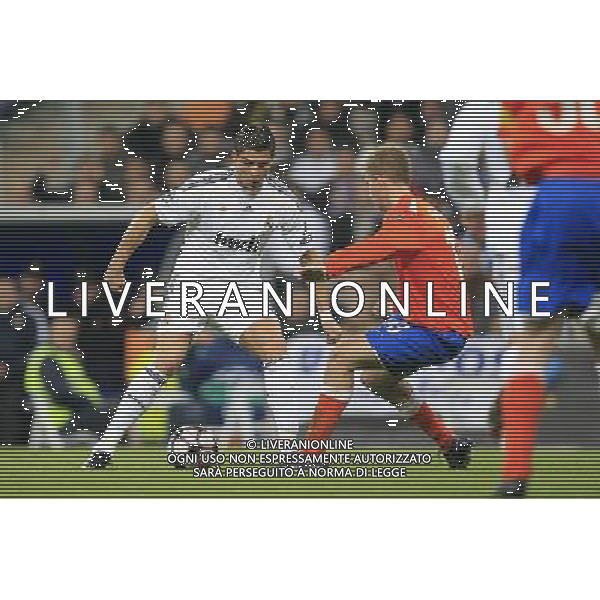 MADRID , Spain (25/11/09).- Champions League match Real Madrid vs Zurich. Cristiano ronaldo. Photo: Cebolla / Cid-Fuentes / ALFAQUI - Ag. Aldo Liverani sas ITALY ONLY CHAMPIONS LEAGUE - REAL MADRID vs ZURIGO