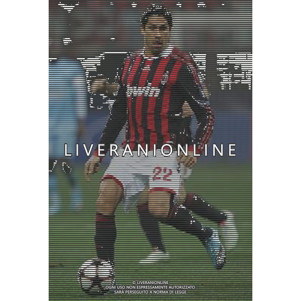 Milano 25-11-2009 Champions League 2009/10 milan-olympique Marsiglia 1:1 nella foto marco borriello ph marco luzzani/ag aldo liverani s.a.s.