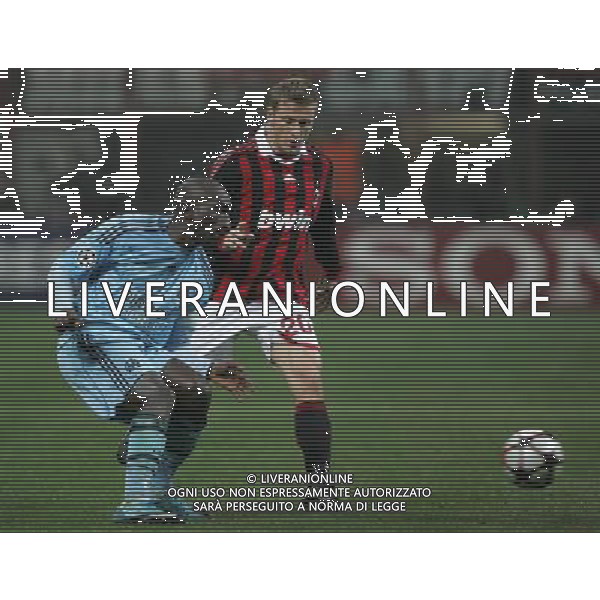 Milano 25-11-2009 Champions League 2009/10 milan-olympique Marsiglia 1:1 nella foto mamadou niang e ignazio abate ph marco luzzani/ag aldo liverani s.a.s.