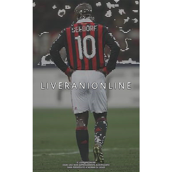 Milano 25-11-2009 Champions League 2009/10 milan-olympique Marsiglia 1:1 nella foto clarence seedorf ph marco luzzani/ag aldo liverani s.a.s.