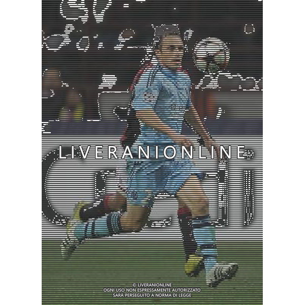 Milano 25-11-2009 Champions League 2009/10 milan-olympique Marsiglia 1:1 nella foto ronaldinho e laurent bonnart ph marco luzzani/ag aldo liverani s.a.s.