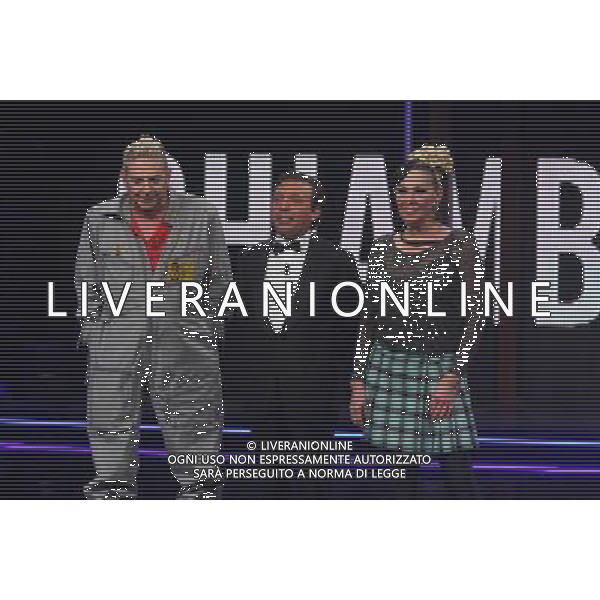 TRASMISSIONE TV \' CHIAMBRETTI NIGHT\' NELLA FOTO: PIERO CHIAMBRETTI - KRISMA © ANTONIO SORANO - AG. ALDO LIVERANI SAS