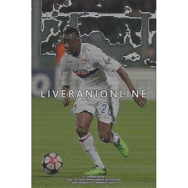 FIRENZE, 24/11/2009, CHAMPIONS LEAGUE 2009-2010 FIORENTINA OLYMPIQUE LIONE NELLA FOTO: ALY CYSSOKO FOTO AG. A. LIVERANI S.A.S.