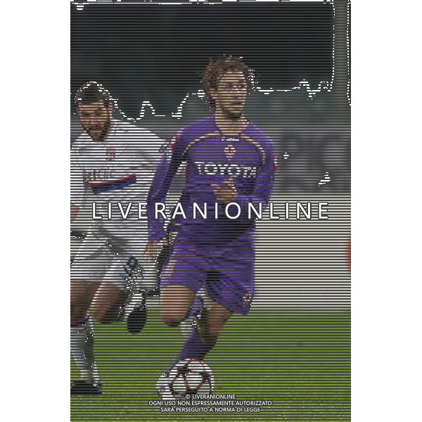 FIRENZE, 24/11/2009, CHAMPIONS LEAGUE 2009-2010 FIORENTINA OLYMPIQUE LIONE NELLA FOTO: MARCO DONADEL FOTO AG. A. LIVERANI S.A.S.