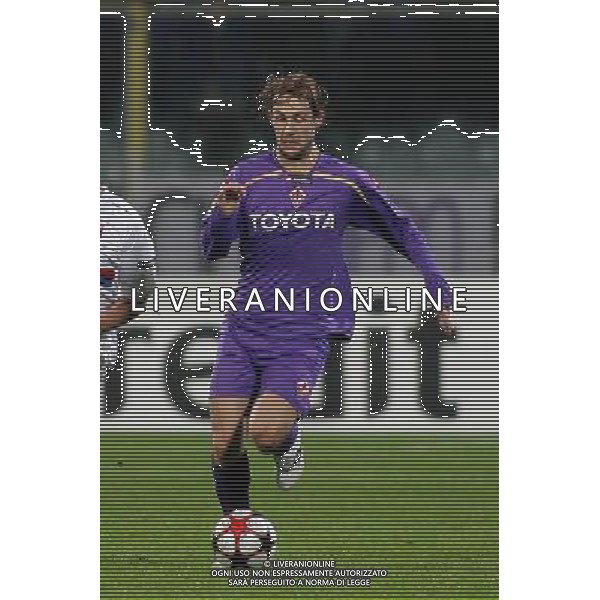 FIRENZE, 24/11/2009, CHAMPIONS LEAGUE 2009-2010 FIORENTINA OLYMPIQUE LIONE NELLA FOTO: MARCO DONADEL FOTO AG. A. LIVERANI S.A.S.