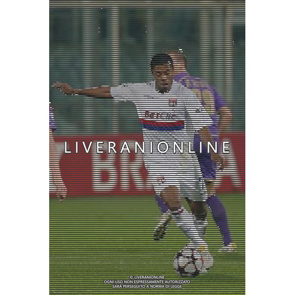 FIRENZE, 24/11/2009, CHAMPIONS LEAGUE 2009-2010 FIORENTINA OLYMPIQUE LIONE NELLA FOTO: MICHEL BASTOS FERNANDES FOTO AG. A. LIVERANI S.A.S.