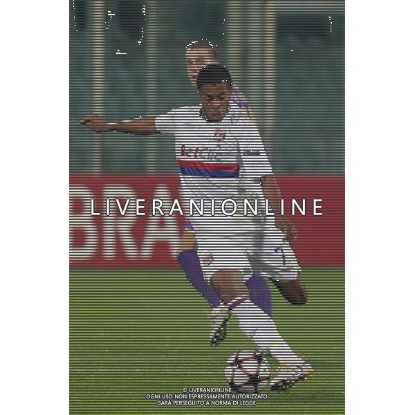 FIRENZE, 24/11/2009, CHAMPIONS LEAGUE 2009-2010 FIORENTINA OLYMPIQUE LIONE NELLA FOTO: MICHEL BASTOS FERNANDES FOTO AG. A. LIVERANI S.A.S.