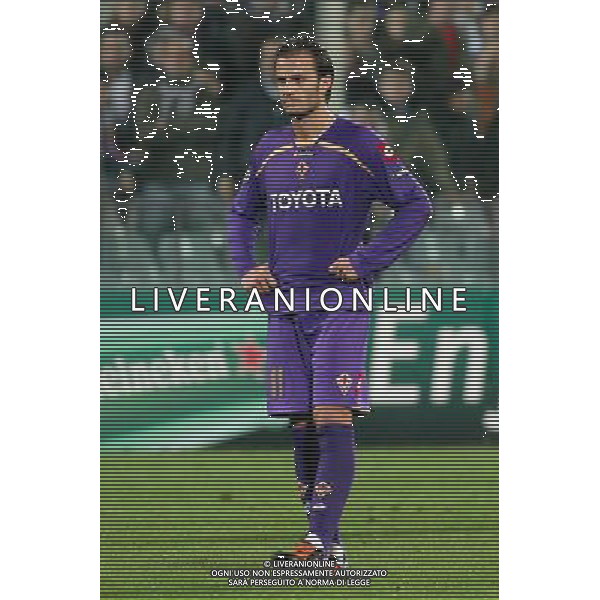 FIRENZE, 24/11/2009, CHAMPIONS LEAGUE 2009-2010 FIORENTINA OLYMPIQUE LIONE NELLA FOTO: ALBERTO GILARDINO FOTO AG. A. LIVERANI S.A.S.