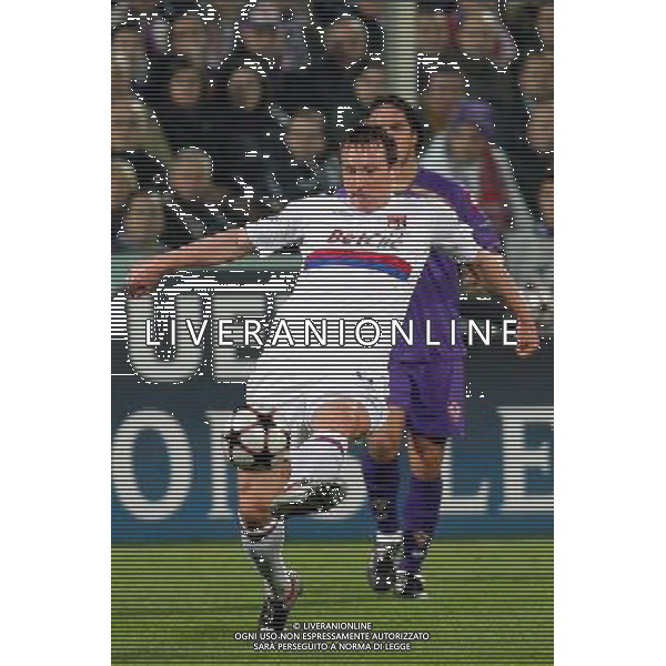 FIRENZE, 24/11/2009, CHAMPIONS LEAGUE 2009-2010 FIORENTINA OLYMPIQUE LIONE NELLA FOTO: KIM KALLSTROM FOTO AG. A. LIVERANI S.A.S.