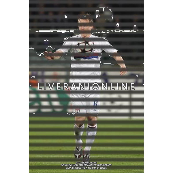 FIRENZE, 24/11/2009, CHAMPIONS LEAGUE 2009-2010 FIORENTINA OLYMPIQUE LIONE NELLA FOTO: KIM KALLSTROM FOTO AG. A. LIVERANI S.A.S.