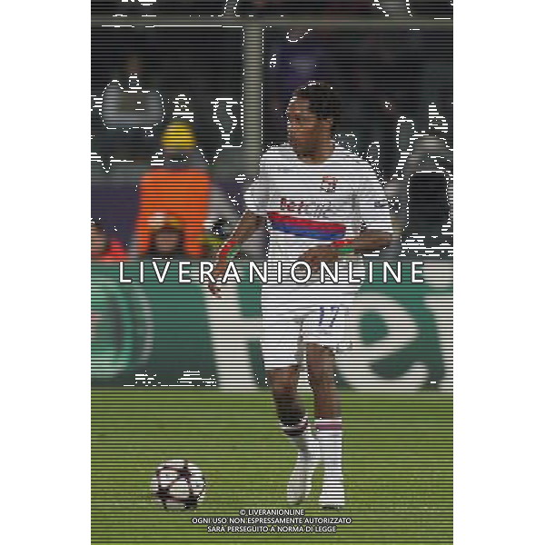 FIRENZE, 24/11/2009, CHAMPIONS LEAGUE 2009-2010 FIORENTINA OLYMPIQUE LIONE NELLA FOTO: JEAN MAKOUN FOTO AG. A. LIVERANI S.A.S.