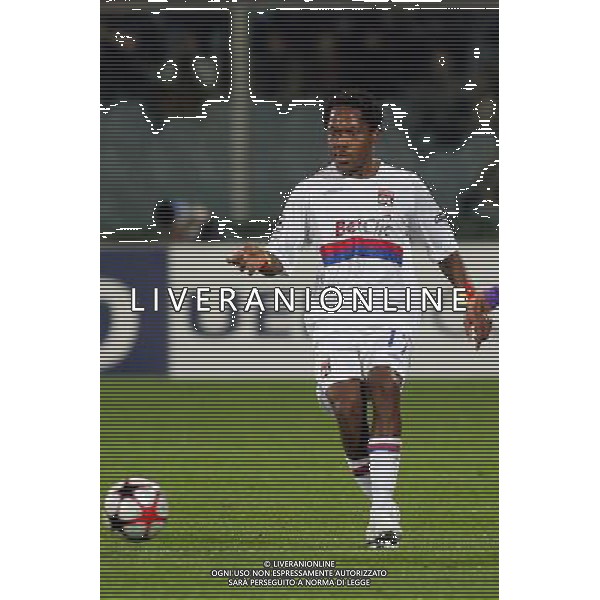 FIRENZE, 24/11/2009, CHAMPIONS LEAGUE 2009-2010 FIORENTINA OLYMPIQUE LIONE NELLA FOTO: JEAN MAKOUN FOTO AG. A. LIVERANI S.A.S.