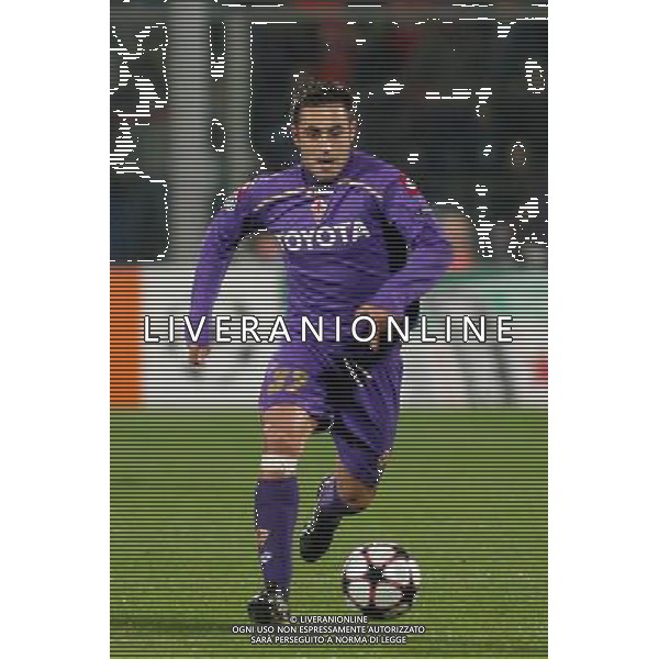 FIRENZE, 24/11/2009, CHAMPIONS LEAGUE 2009-2010 FIORENTINA OLYMPIQUE LIONE NELLA FOTO: MARCO MARCHIONNI FOTO AG. A. LIVERANI S.A.S.