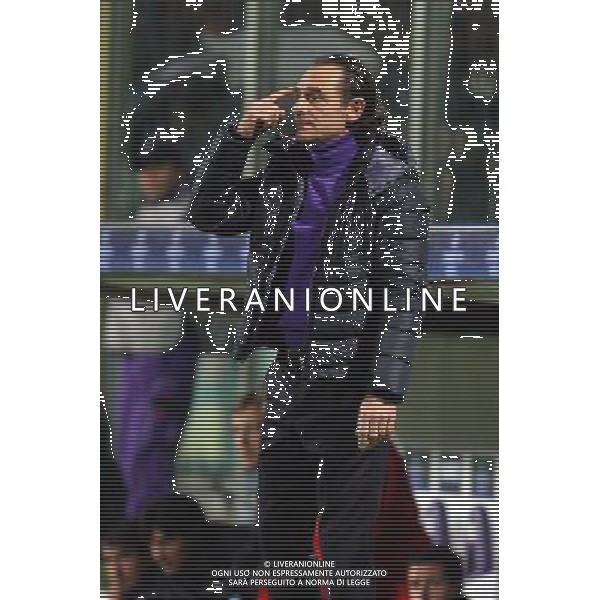FIRENZE, 24/11/2009, CHAMPIONS LEAGUE 2009-2010 FIORENTINA OLYMPIQUE LIONE NELLA FOTO: CESARE PRANDELLI ALLENATORE DELLA FIORENTINA FOTO AG. A. LIVERANI S.A.S.