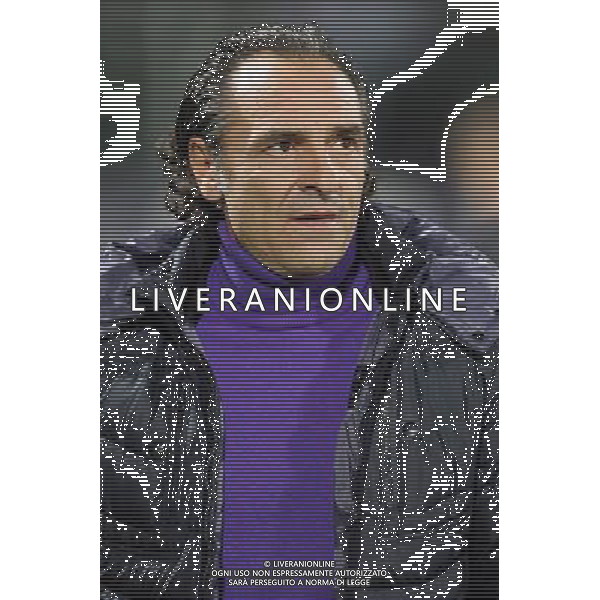 FIRENZE, 24/11/2009, CHAMPIONS LEAGUE 2009-2010 FIORENTINA OLYMPIQUE LIONE NELLA FOTO: CESARE PRANDELLI ALLENATORE DELLA FIORENTINA FOTO AG. A. LIVERANI S.A.S.
