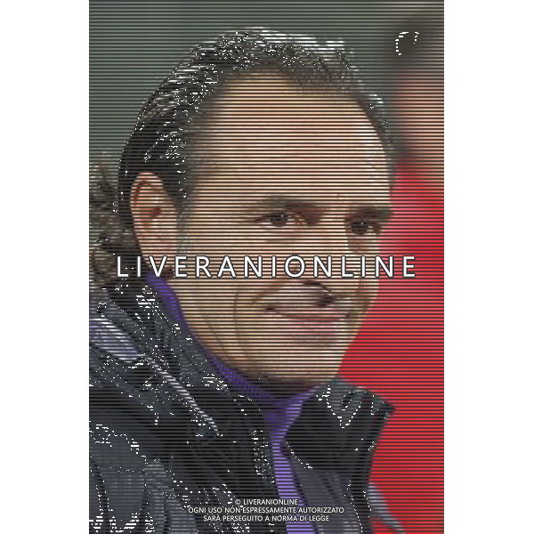 FIRENZE, 24/11/2009, CHAMPIONS LEAGUE 2009-2010 FIORENTINA OLYMPIQUE LIONE NELLA FOTO: CESARE PRANDELLI ALLENATORE DELLA FIORENTINA FOTO AG. A. LIVERANI S.A.S.