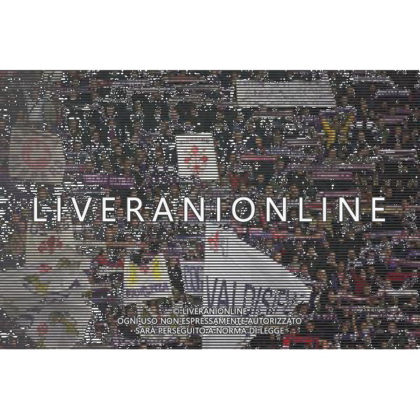 FIRENZE, 24/11/2009, CHAMPIONS LEAGUE 2009-2010 FIORENTINA OLYMPIQUE LIONE NELLA FOTO: TIFOSI DELLA FIORENTINA FOTO AG. A. LIVERANI S.A.S.