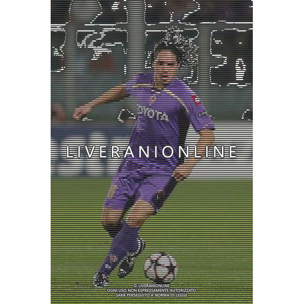 FIRENZE, 24/11/2009, CHAMPIONS LEAGUE 2009-2010 FIORENTINA OLYMPIQUE LIONE NELLA FOTO: MANUEL VARGAS FOTO AG. A. LIVERANI S.A.S.