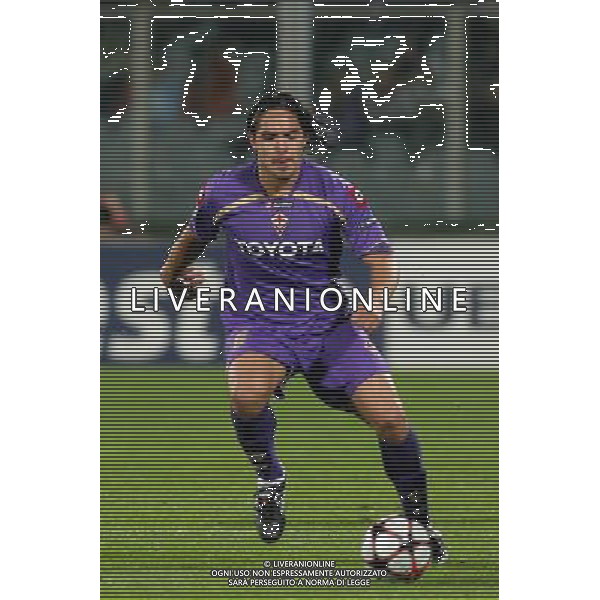 FIRENZE, 24/11/2009, CHAMPIONS LEAGUE 2009-2010 FIORENTINA OLYMPIQUE LIONE NELLA FOTO: MANUEL VARGAS FOTO AG. A. LIVERANI S.A.S.