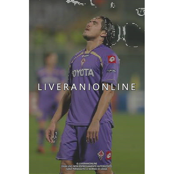 FIRENZE, 24/11/2009, CHAMPIONS LEAGUE 2009-2010 FIORENTINA OLYMPIQUE LIONE NELLA FOTO: MANUEL VARGAS FOTO AG. A. LIVERANI S.A.S.