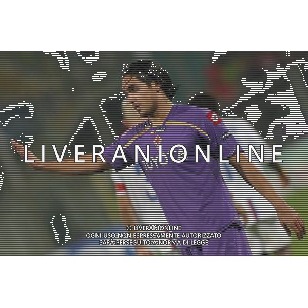 FIRENZE, 24/11/2009, CHAMPIONS LEAGUE 2009-2010 FIORENTINA OLYMPIQUE LIONE NELLA FOTO: MANUEL VARGAS FOTO AG. A. LIVERANI S.A.S.