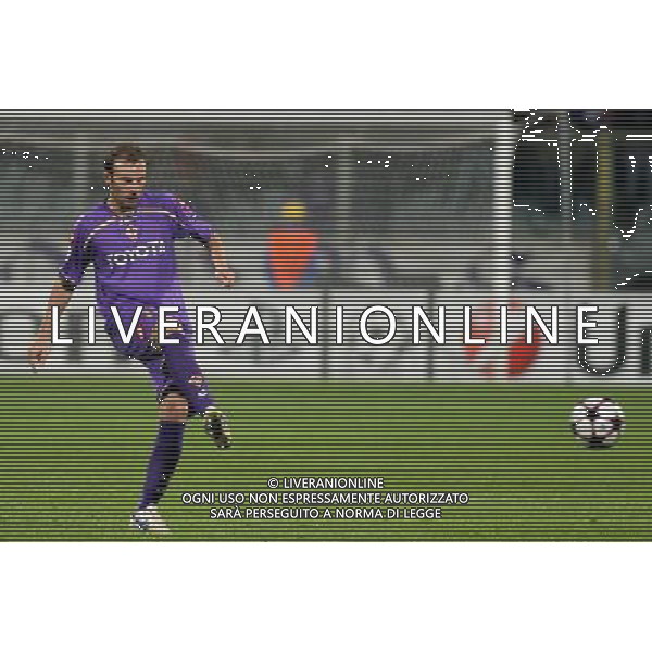 FIRENZE, 24/11/2009, CHAMPIONS LEAGUE 2009-2010 FIORENTINA OLYMPIQUE LIONE NELLA FOTO: CRISTIANO ZANETTI FOTO AG. A. LIVERANI S.A.S.