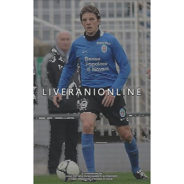 Campionato Lega PRO 1° Divisione Novara 22-11-2009 Novara - Benevento nella foto: Simone Motta (Novara) foto Garavaglia - ag. Aldo Liverani sas