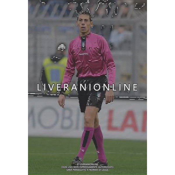Campionato Lega PRO 1° Divisione Novara 22-11-2009 Novara - Benevento nella foto: l\'arbitro Pierluigi Gambini di Roma foto Garavaglia - ag. Aldo Liverani sas