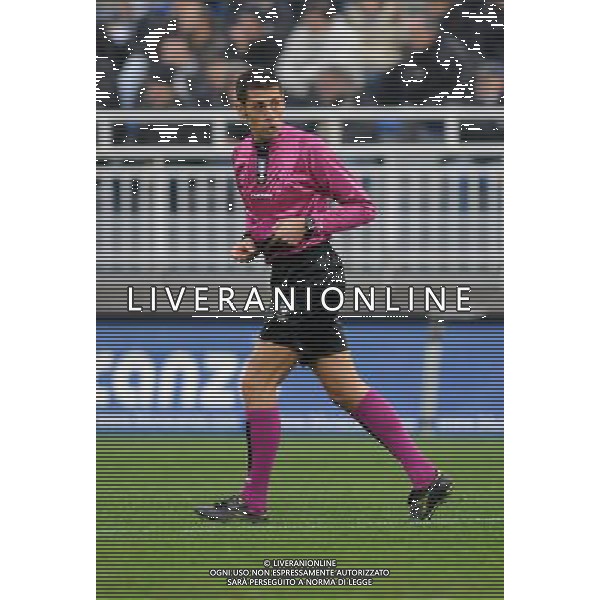 Campionato Lega PRO 1° Divisione Novara 22-11-2009 Novara - Benevento nella foto: l\'arbitro Pierluigi Gambini di Roma foto Garavaglia - ag. Aldo Liverani sas