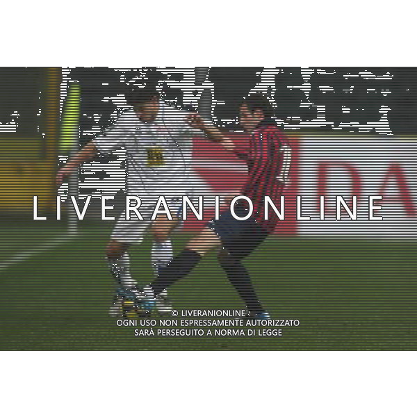 Atalanta - Lumezzane Coppa Italia Tim Cup 26/11/2009 nella foto garics e faroni ©pasinetti/Agenzia Aldo Liverani Sas