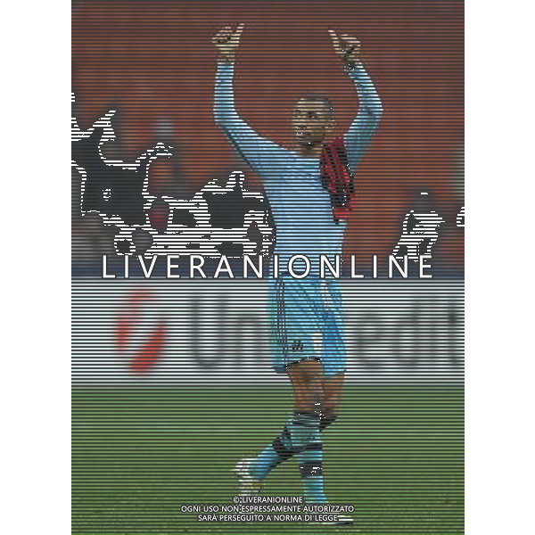 Champions League 2009/2010 Gruppo C MD5 Milano - 25.11.2009 AC Milan-Olympique Marsiglia Nella Foto:CISSE\' EDOUARD /Ph.Vitez-Ag. Aldo Liverani
