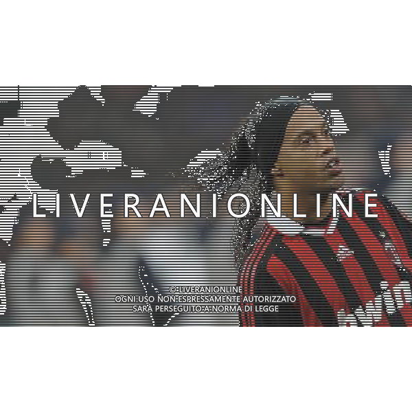 Champions League 2009/2010 Gruppo C MD5 Milano - 25.11.2009 AC Milan-Olympique Marsiglia Nella Foto:RONALDINHO /Ph.Vitez-Ag. Aldo Liverani