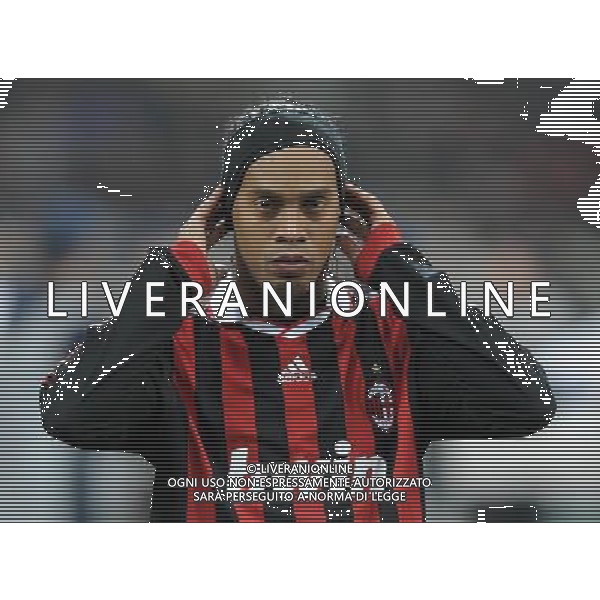 Champions League 2009/2010 Gruppo C MD5 Milano - 25.11.2009 AC Milan-Olympique Marsiglia Nella Foto:RONALDINHO /Ph.Vitez-Ag. Aldo Liverani