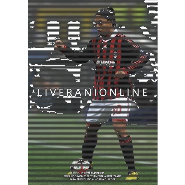 Champions League 2009/2010 Gruppo C MD5 Milano - 25.11.2009 AC Milan-Olympique Marsiglia Nella Foto:RONALDINHO /Ph.Vitez-Ag. Aldo Liverani