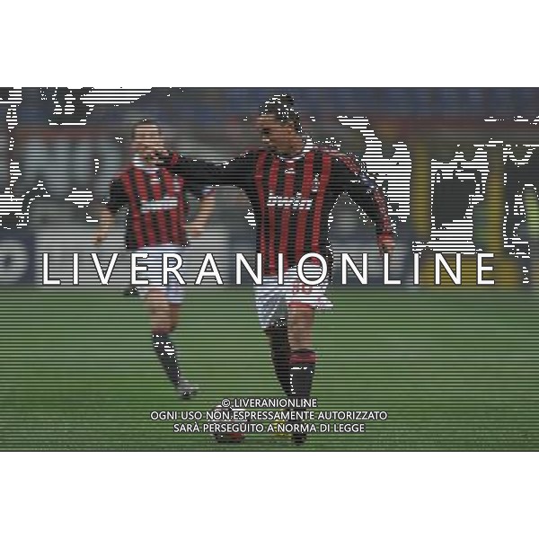 Champions League 2009/2010 Gruppo C MD5 Milano - 25.11.2009 AC Milan-Olympique Marsiglia Nella Foto:RONALDINHO /Ph.Vitez-Ag. Aldo Liverani