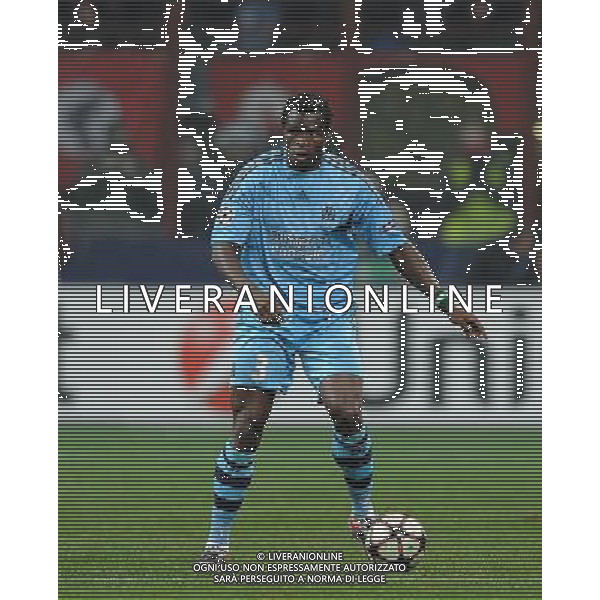 Champions League 2009/2010 Gruppo C MD5 Milano - 25.11.2009 AC Milan-Olympique Marsiglia Nella Foto:TAIWO TAYE /Ph.Vitez-Ag. Aldo Liverani