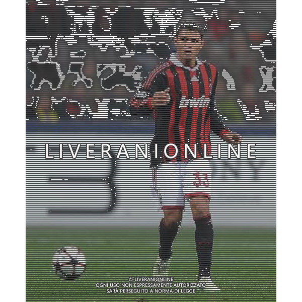Champions League 2009/2010 Gruppo C MD5 Milano - 25.11.2009 AC Milan-Olympique Marsiglia Nella Foto:THIAGO SILVA /Ph.Vitez-Ag. Aldo Liverani