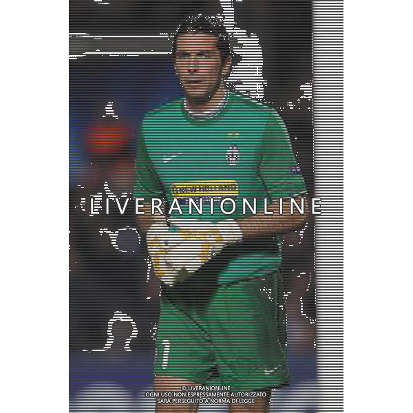 25-11-2009 Bordeaux (Francia) Sport-Calcio Bordeaux Juventus Champions League 2009/2010 Nella foto:buffon gianluigi AG ALDO LIVERANI