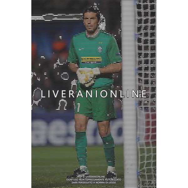 25-11-2009 Bordeaux (Francia) Sport-Calcio Bordeaux Juventus Champions League 2009/2010 Nella foto: buffon gianluigi AG ALDO LIVERANI