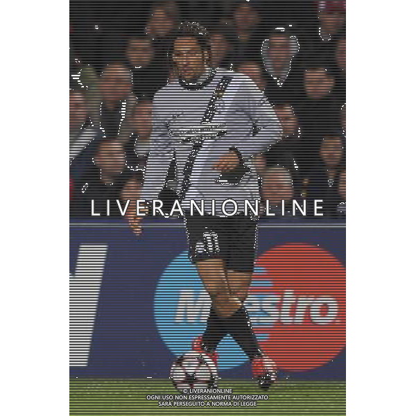 25-11-2009 Bordeaux (Francia) Sport-Calcio Bordeaux Juventus Champions League 2009/2010 Nella foto: Amauri AG ALDO LIVERANI