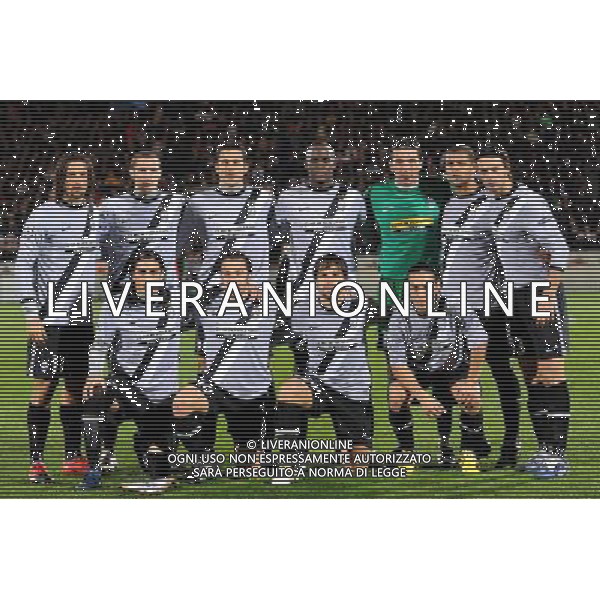 25-11-2009 Bordeaux (Francia) Sport-Calcio Bordeaux Juventus Champions League 2009/2010 Nella foto: La formazione della juventus 2009/10 AG ALDO LIVERANI