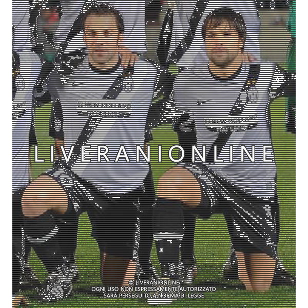 25-11-2009 Bordeaux (Francia) Sport-Calcio Bordeaux Juventus Champions League 2009/2010 Nella foto: alessandro del piero-diego AG ALDO LIVERANI