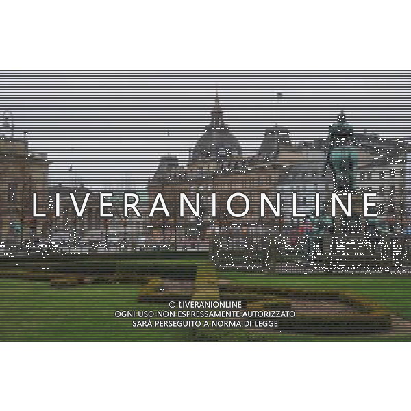 COPENHAGEN ( Danimarca) scorcio della citta\' nella foto: la piazza King\'s new square © Zhao Changchun - Xinhua/Photoshot. - Ag. Aldo Liverani sas ITALY ONLY