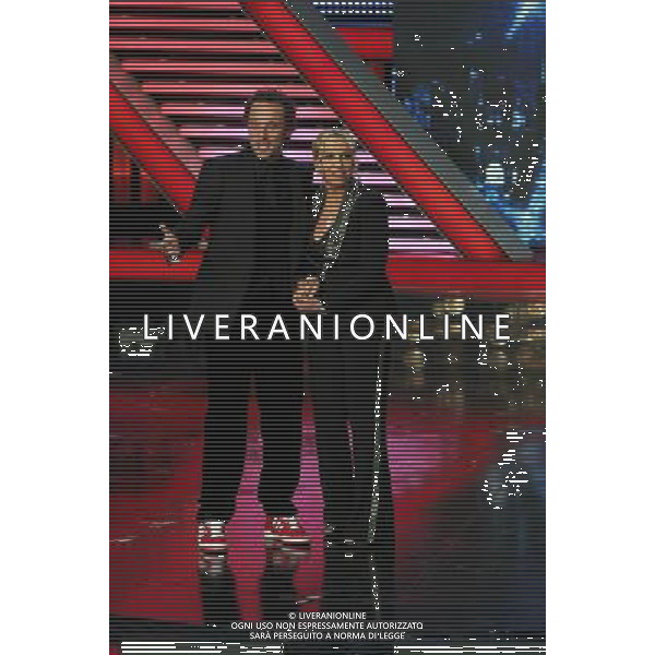 FINALE X FACTOR - 3za EDIZIONE NELLA FOTO: FRANCESCO FACCHINETTI - ANTONELLA CLERICI © ANTONIO SORANO - AG. ALDO LIVERANI SAS