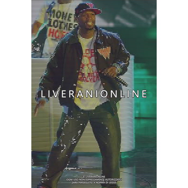 FINALE X FACTOR - 3za EDIZIONE NELLA FOTO: IL RAPPER 50 CENT © ANTONIO SORANO - AG. ALDO LIVERANI SAS